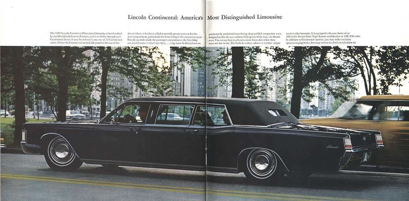 1969 Lincoln Continental Mark III Brochure Page 4